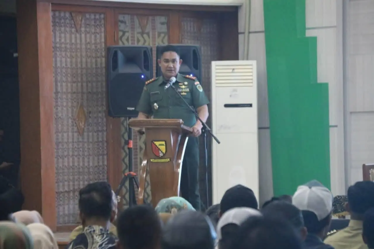 Dandim 0624/Kab. Bandung Tegaskan Dukungan pada Program Strategis Nasional