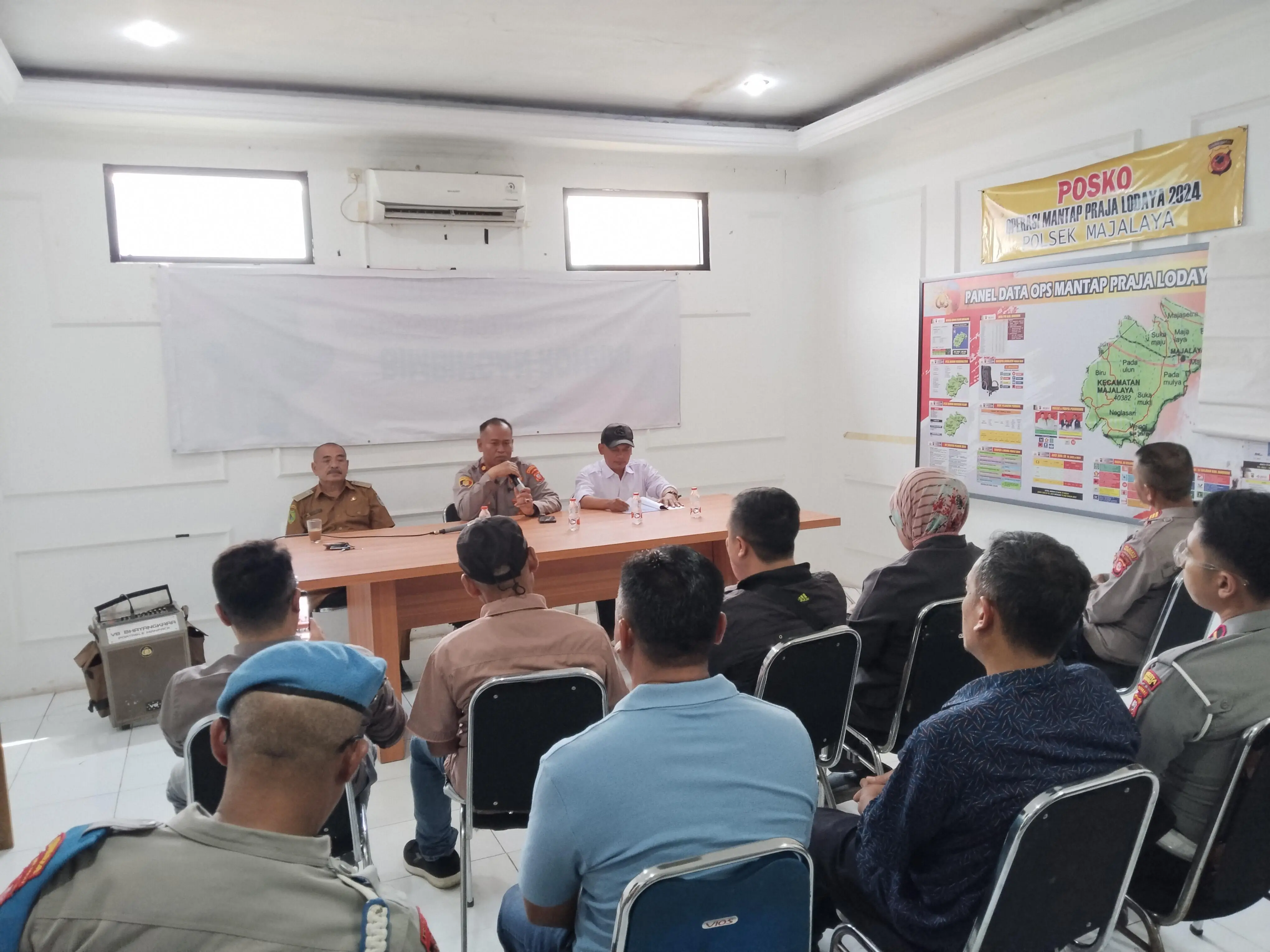 Forum HRD dan Apdesi mendukung keamanan di wilayah kecamatan majalaya