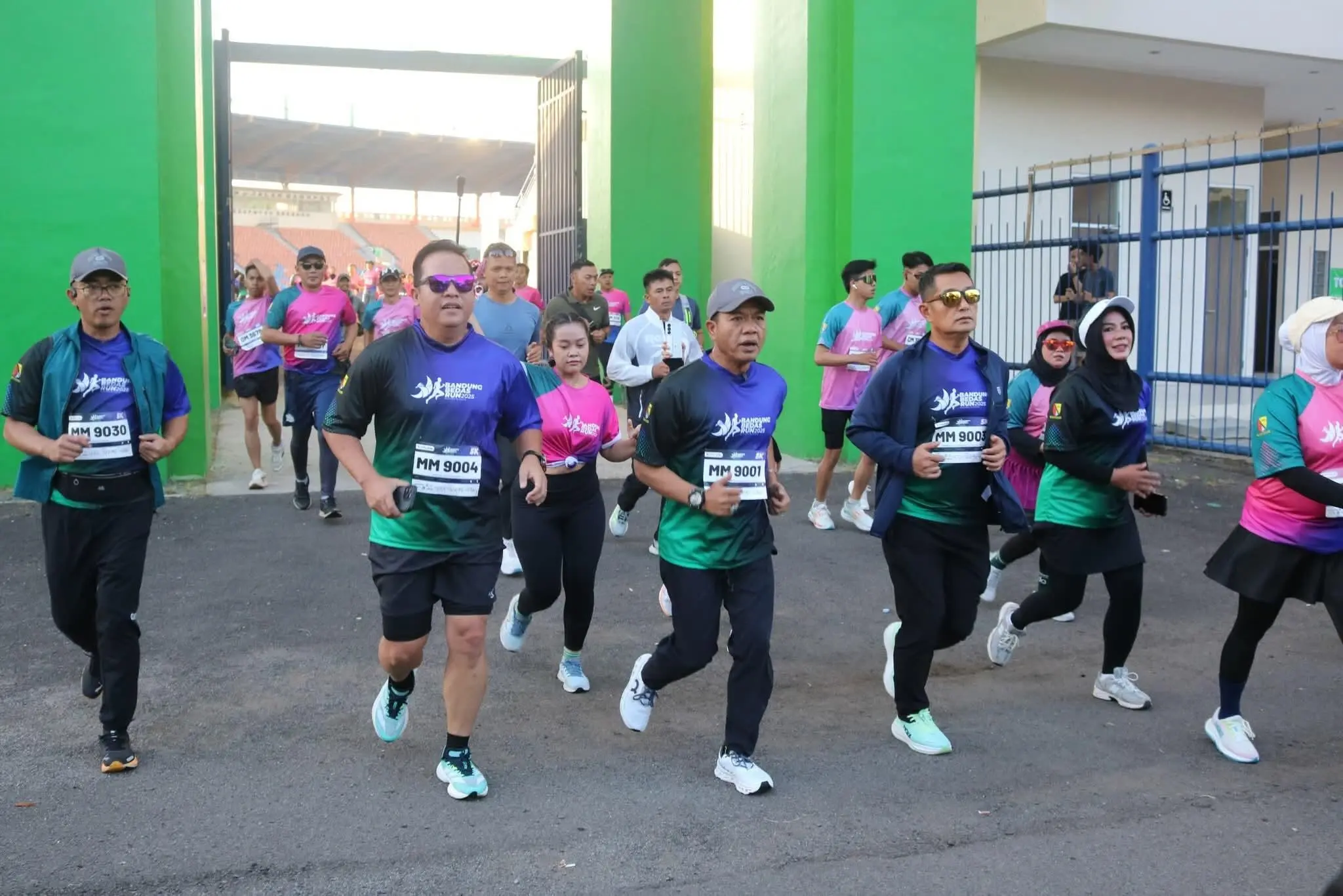 Dandim 0624 Ikuti Bandung Bedas Run 2025 di Kabupaten Bandung