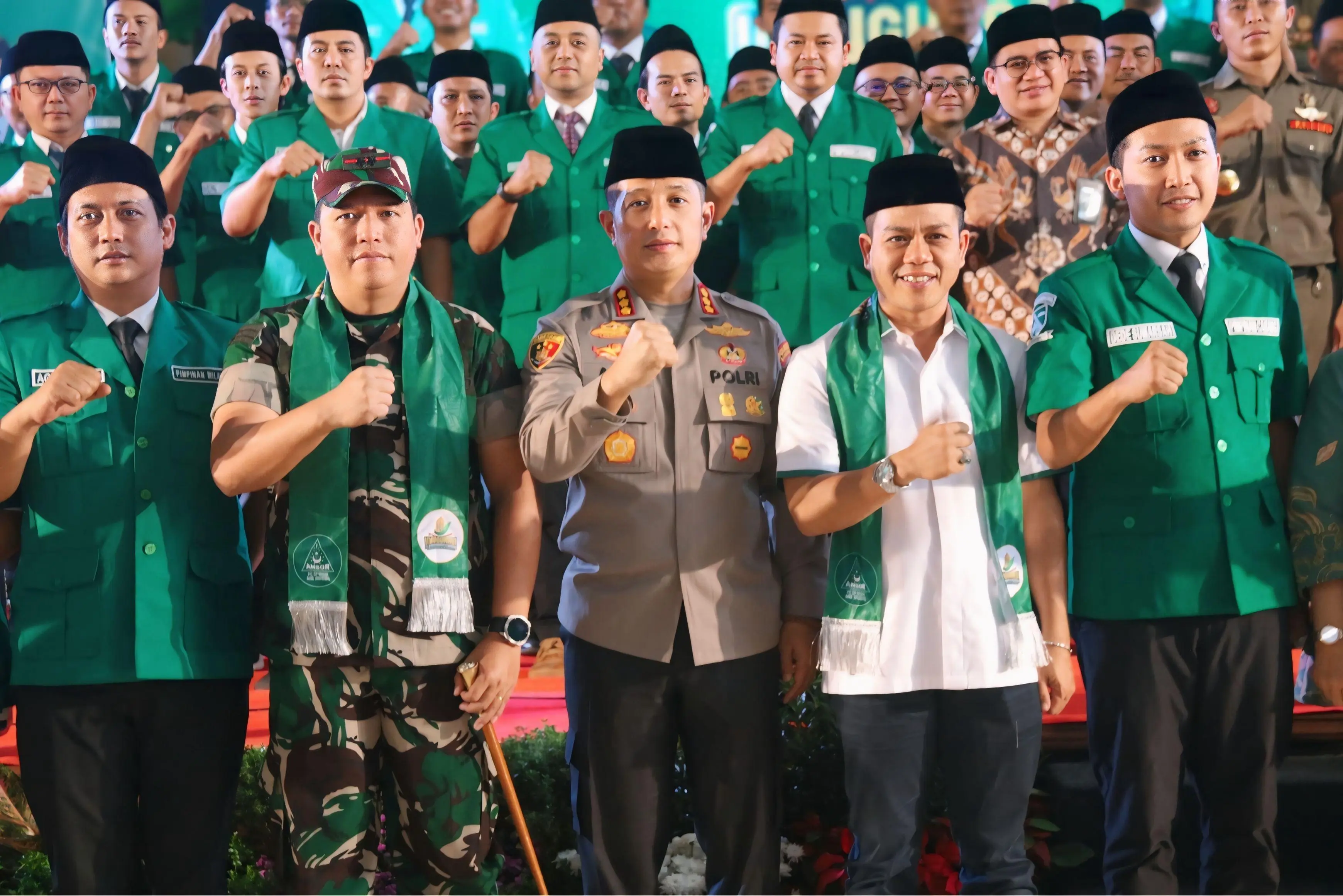 GP Ansor Kabupaten Bandung Resmi Dilantik, Kapolresta Bandung Tekankan Peran Jaga Kamtibmas