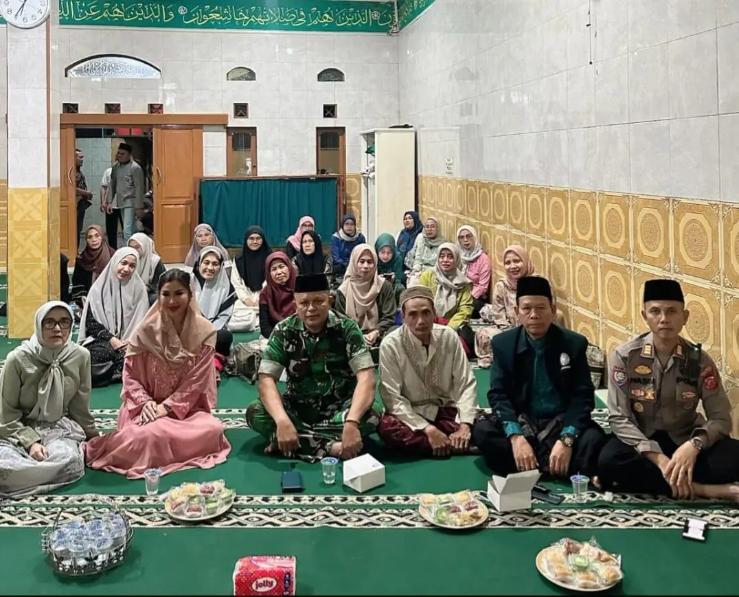 Teh Angie Hadiri Doa Bersama Forkopimcam Margahayu Untuk Kedamaian Negeri Dan Keberkahan Kabupaten Bandung.