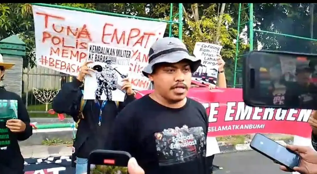 10 Orang Mengatas Namakan Gema Kab. Bandung Gelar Aksi Ujuk Rasa, Sampaikan 15 Tuntutan
