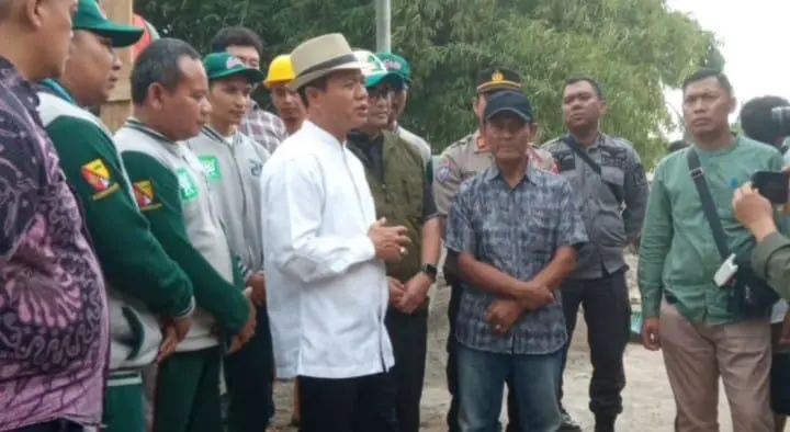 Keluarga Besar Masyarakat Lamajang Desa Citeurep Apresiasi Perbaikan Jembatan Jalan Lingkungan.