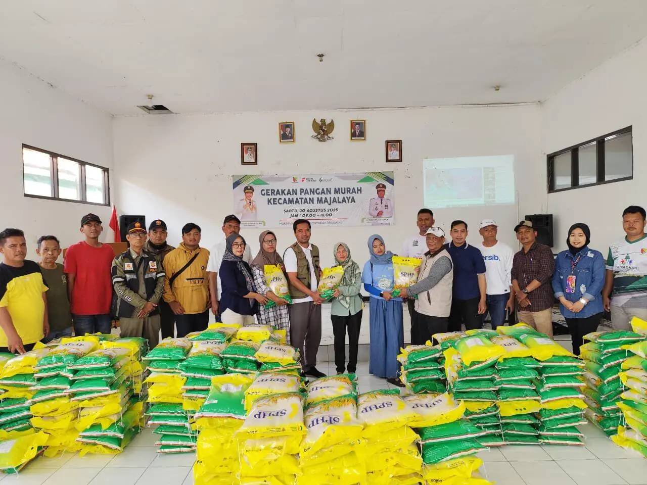 Camat Majalaya Dukung Gerakan Pangan Murah : Wujud Nyata Kepedulian Pemerintah