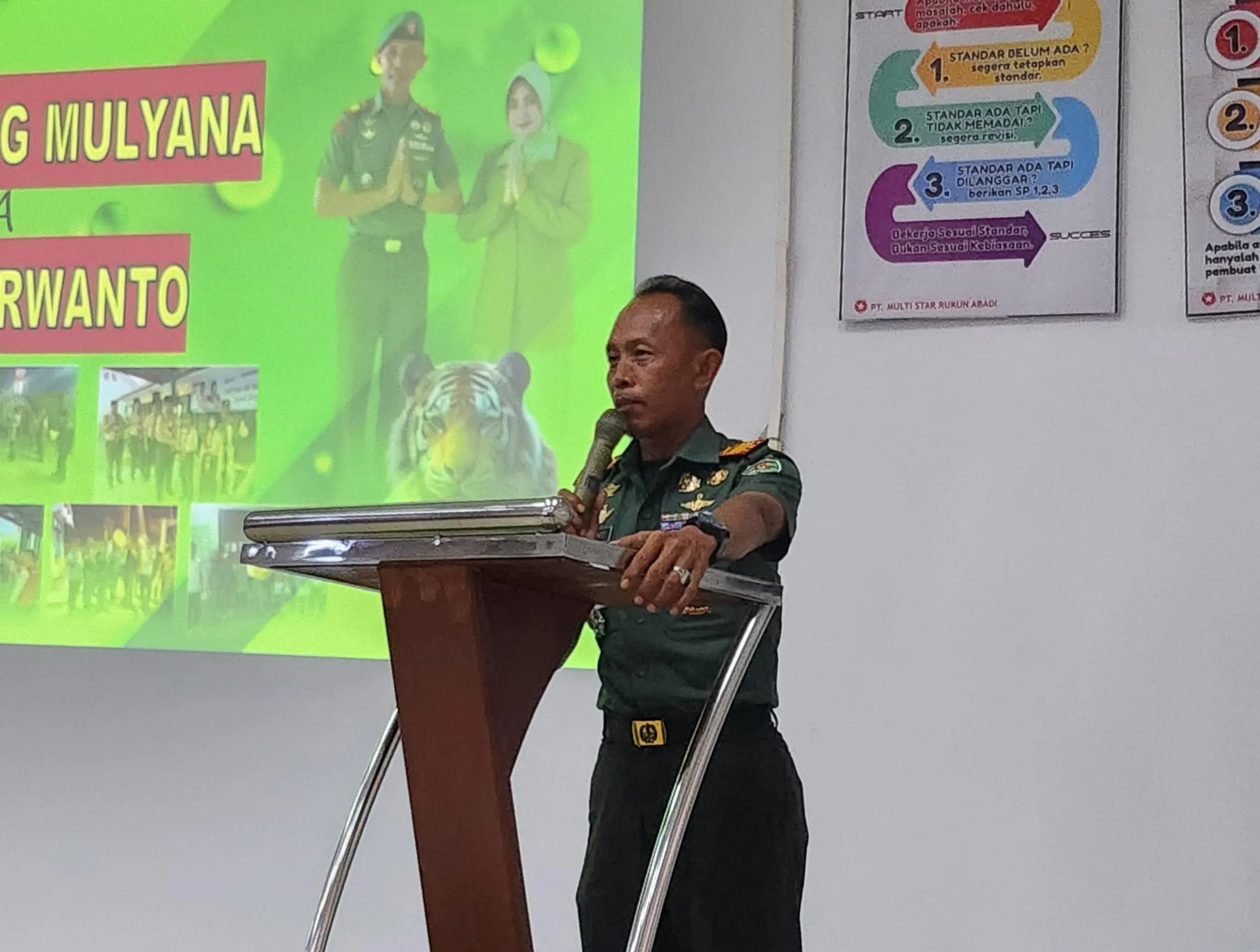 Kapten Infanteri Purwanto Resmi Jabat Danramil 2404/Majalaya