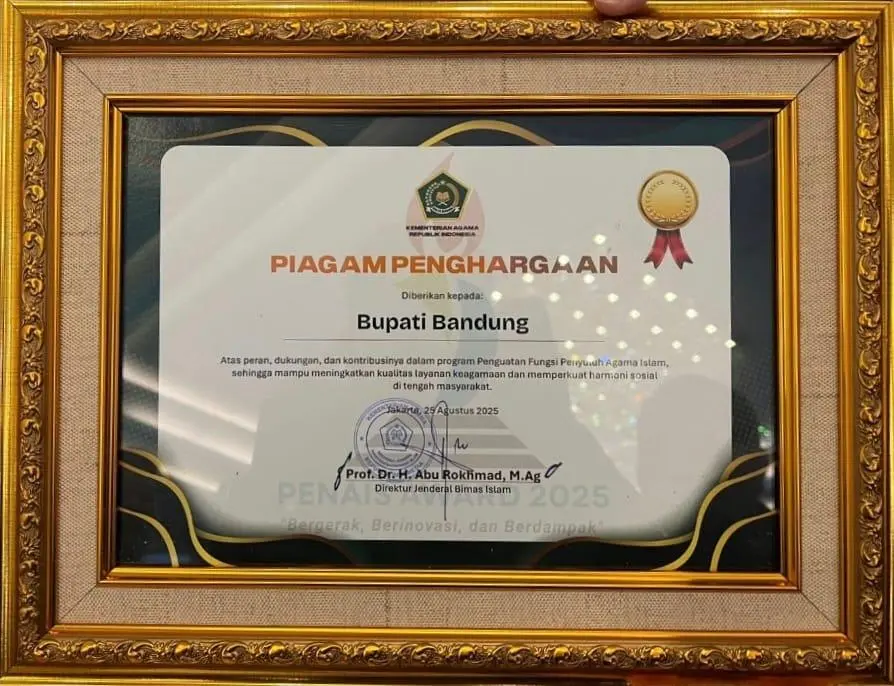 Kang DS Dapat Apresiasi dari Menteri Agama, Ini Kontribusinya untuk Umat