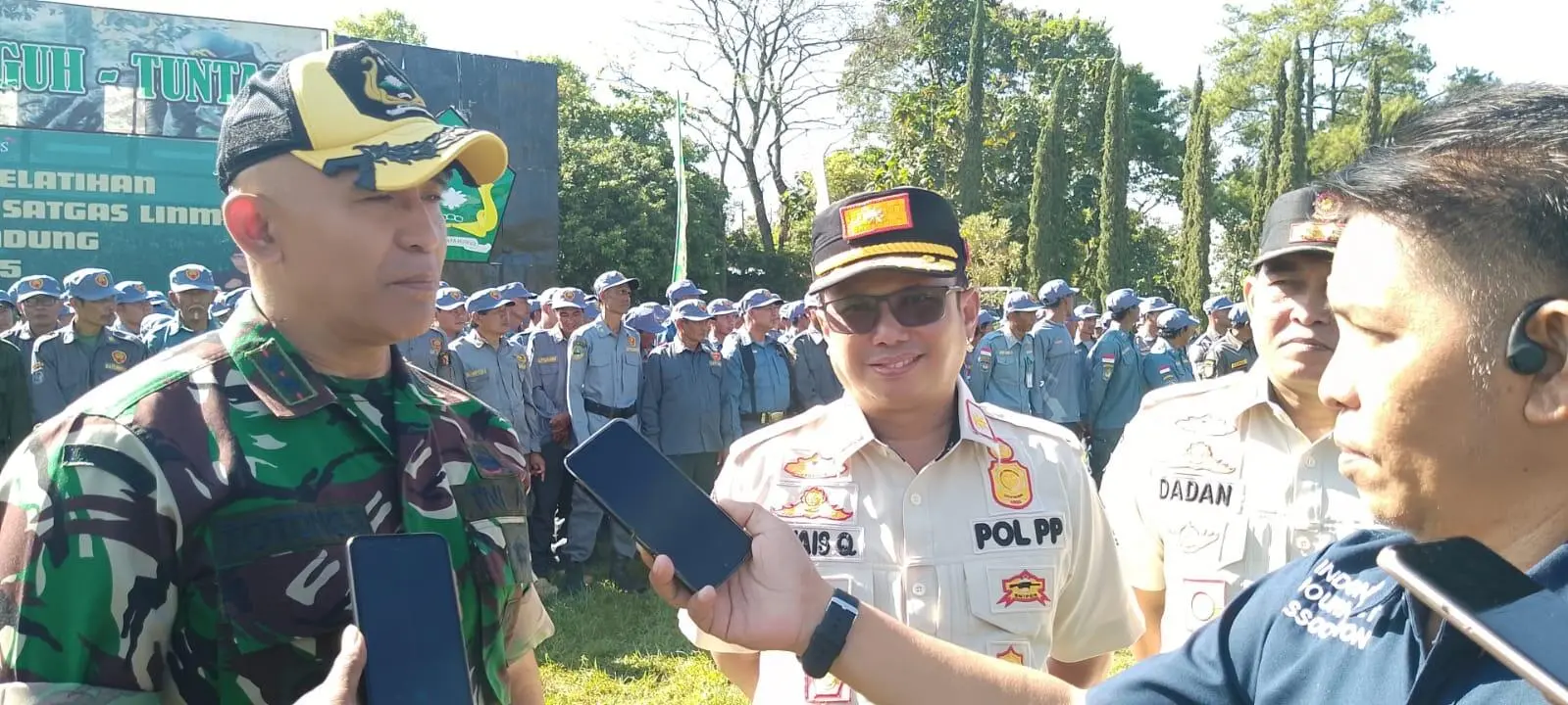 Didik Jiwa Patriotisme, 1.525 Anggota Linmas Kabupaten Bandung Jalani Pelatihan di Pusdikjas