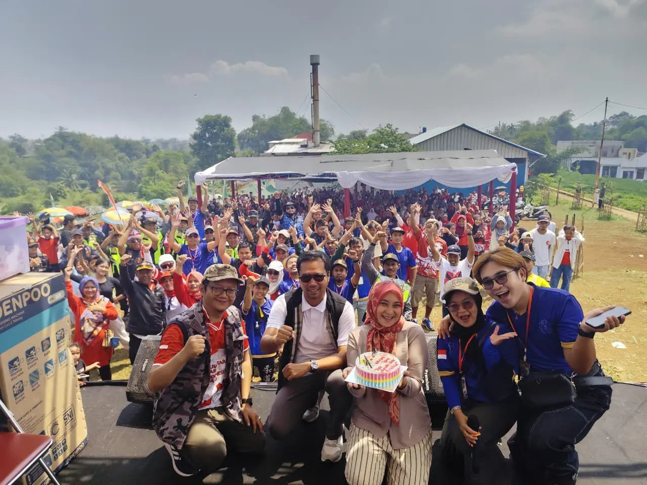 Camat Majalaya H Rofiran Hadiri Rangkaian Kegiatan HUT RI ke-80 di Sejumlah Desa