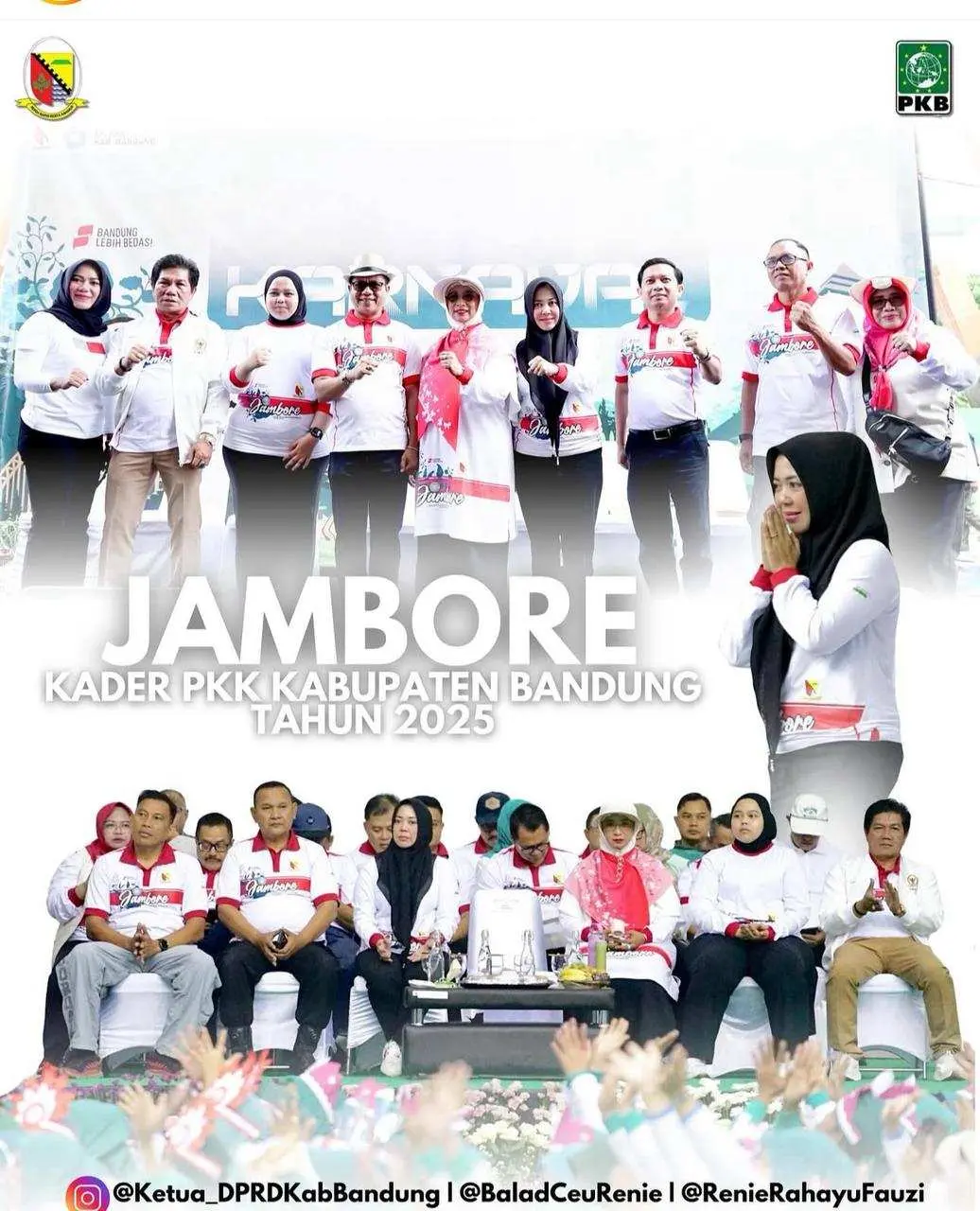Jambore PKK 2025 : Hj Renie Rahayu Fauzi Apresiasi Kader Perempuan Penggerak Perubahan