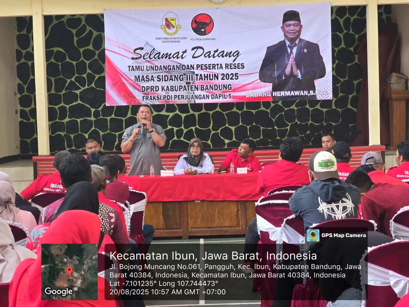 Reses Masa Sidang III H. Dadang Hermawan Serap Aspirasi Warga Desa Pangguh