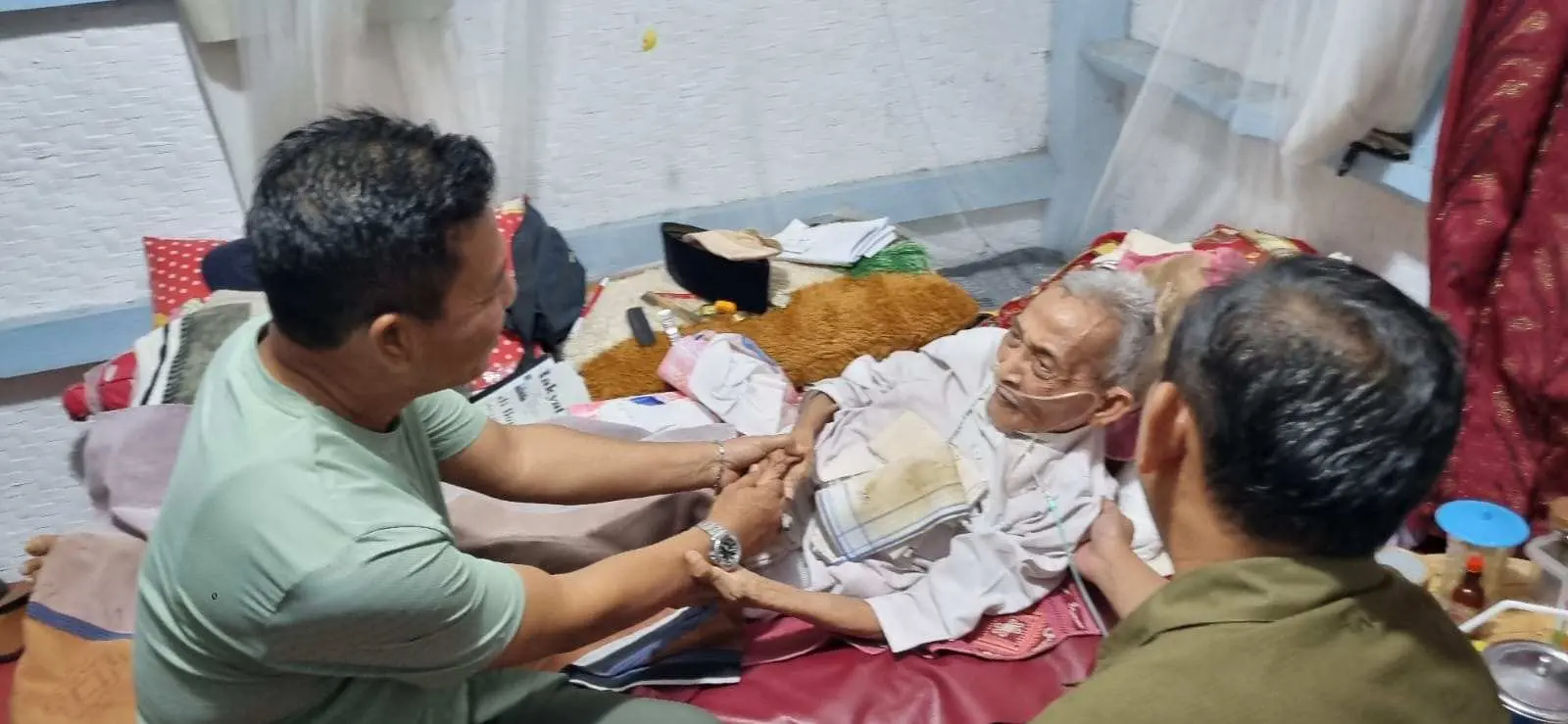 Tokoh Veteran Amir Saputra, Kedatangan Orang Nomer Satu di Kab. Bandung Kang DS