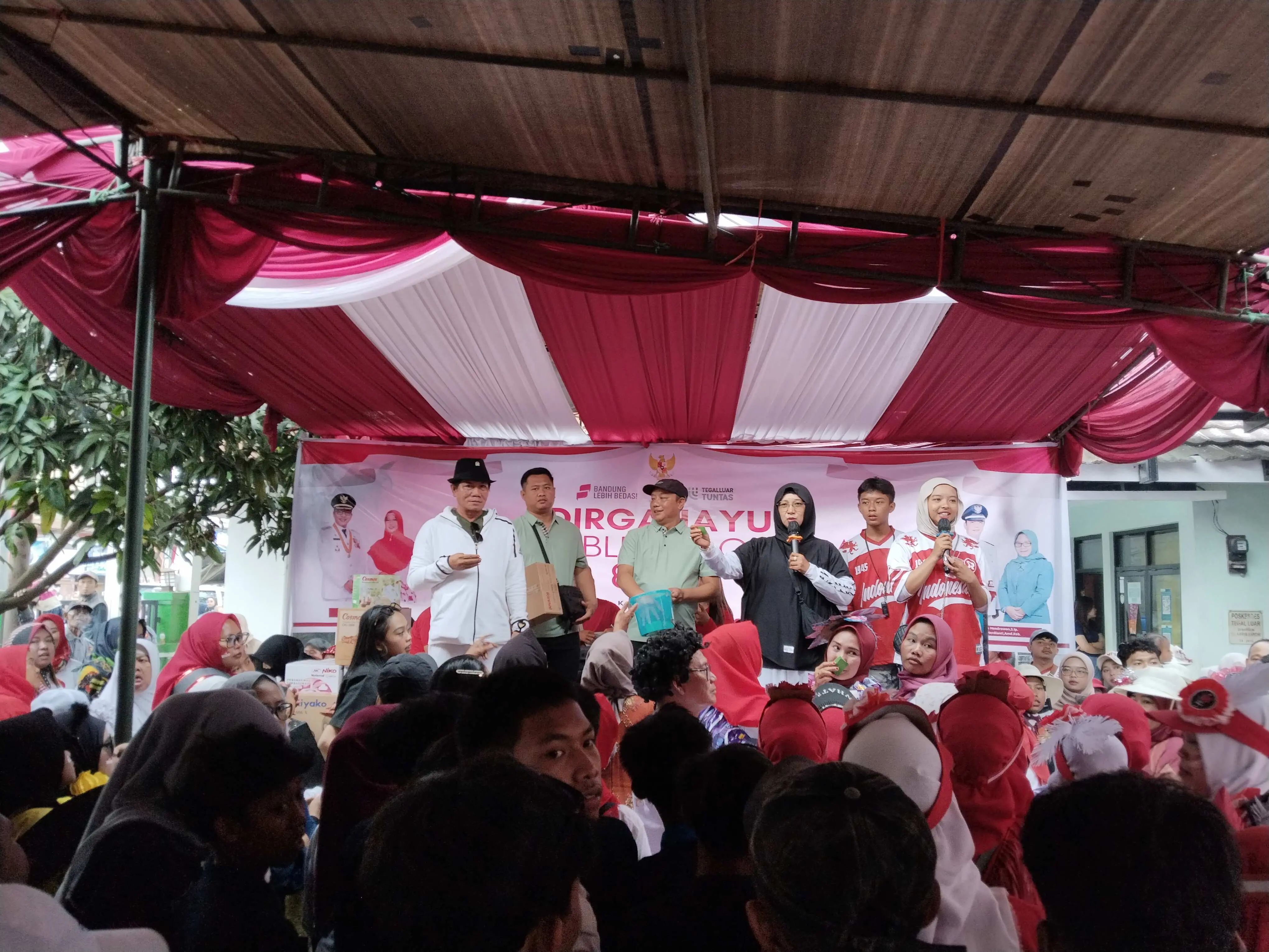 Semarak HUT RI ke-80 di Tegalluar, H. Asep Romy: Kompak Adalah Kunci Kemajuan Desa