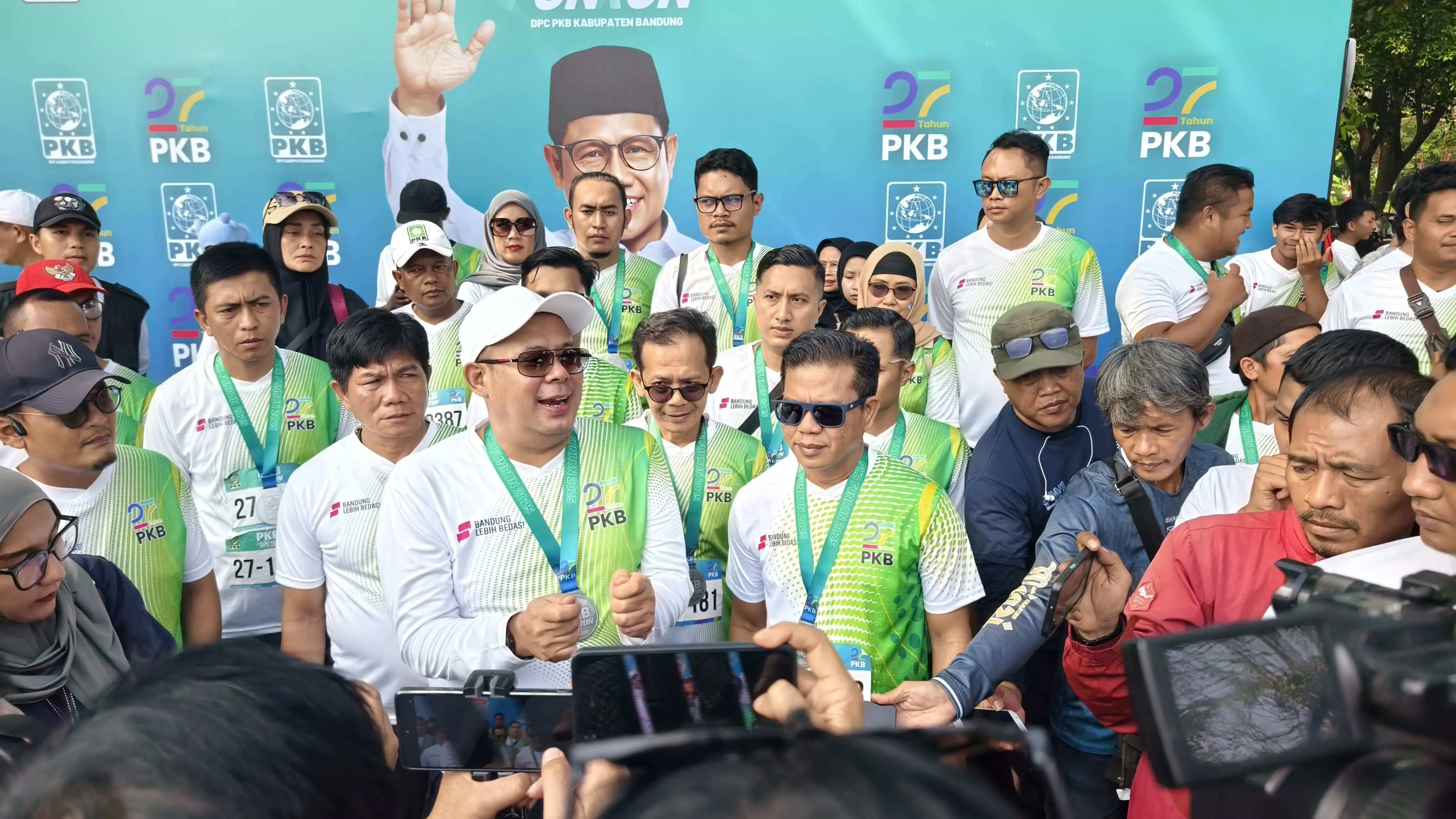 10.000 Peserta Semarakkan PKB Fun Run di Puncak Harlah ke-27, Kang Cucun: Wujud Nyata Kehadiran PKB
