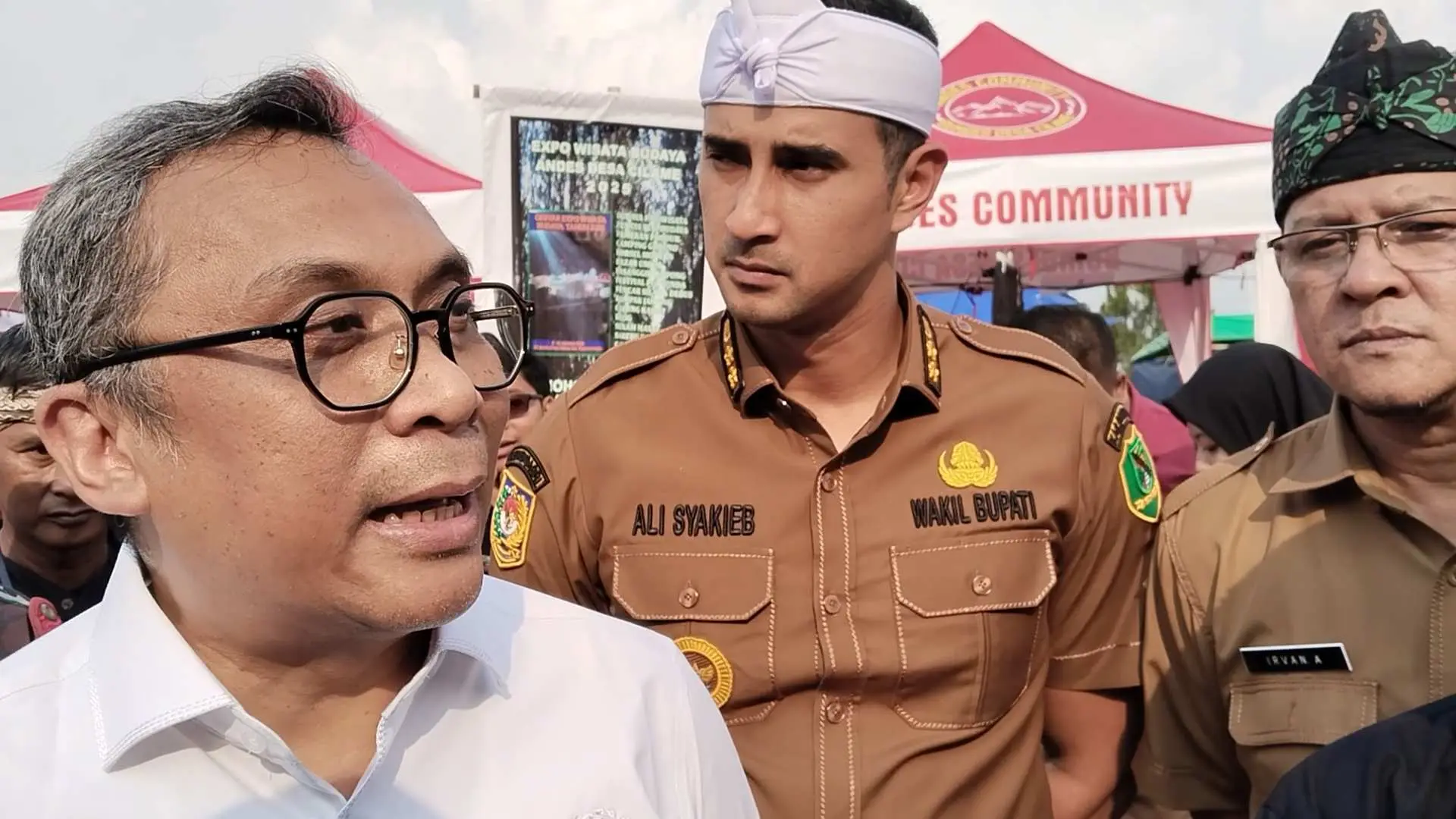 Ahmad Najib Resmikan Gebyar Expo Wisata Budaya Andes di Cilame
