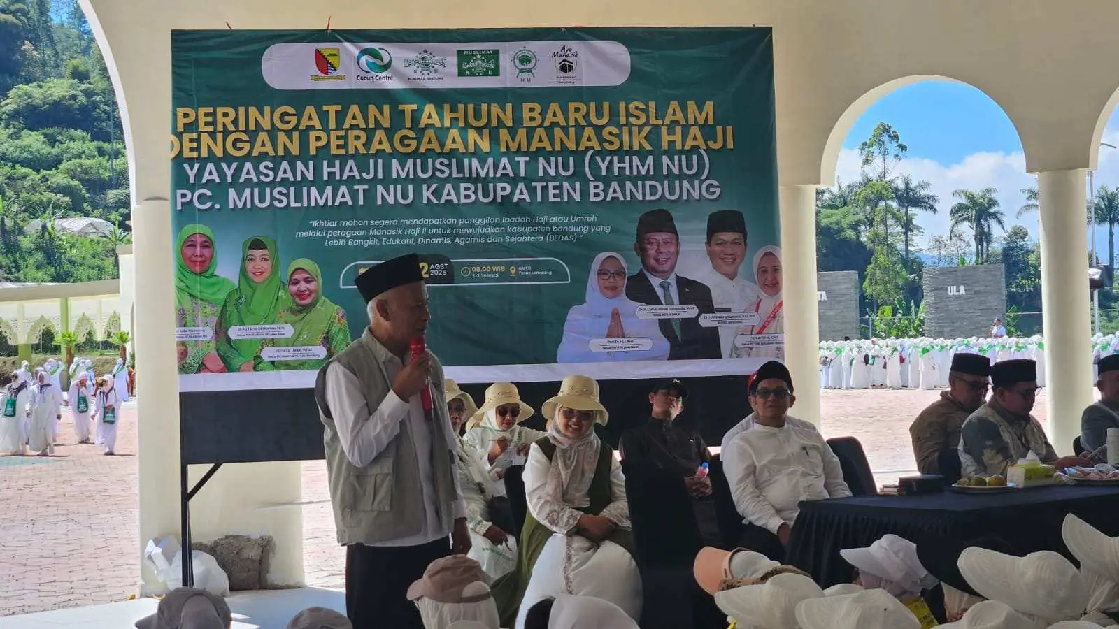 Ketua Fraksi PKB Tarya Witarsa Apresiasi Peragaan Manasik Haji yang Diikuti Ribuan Peserta 