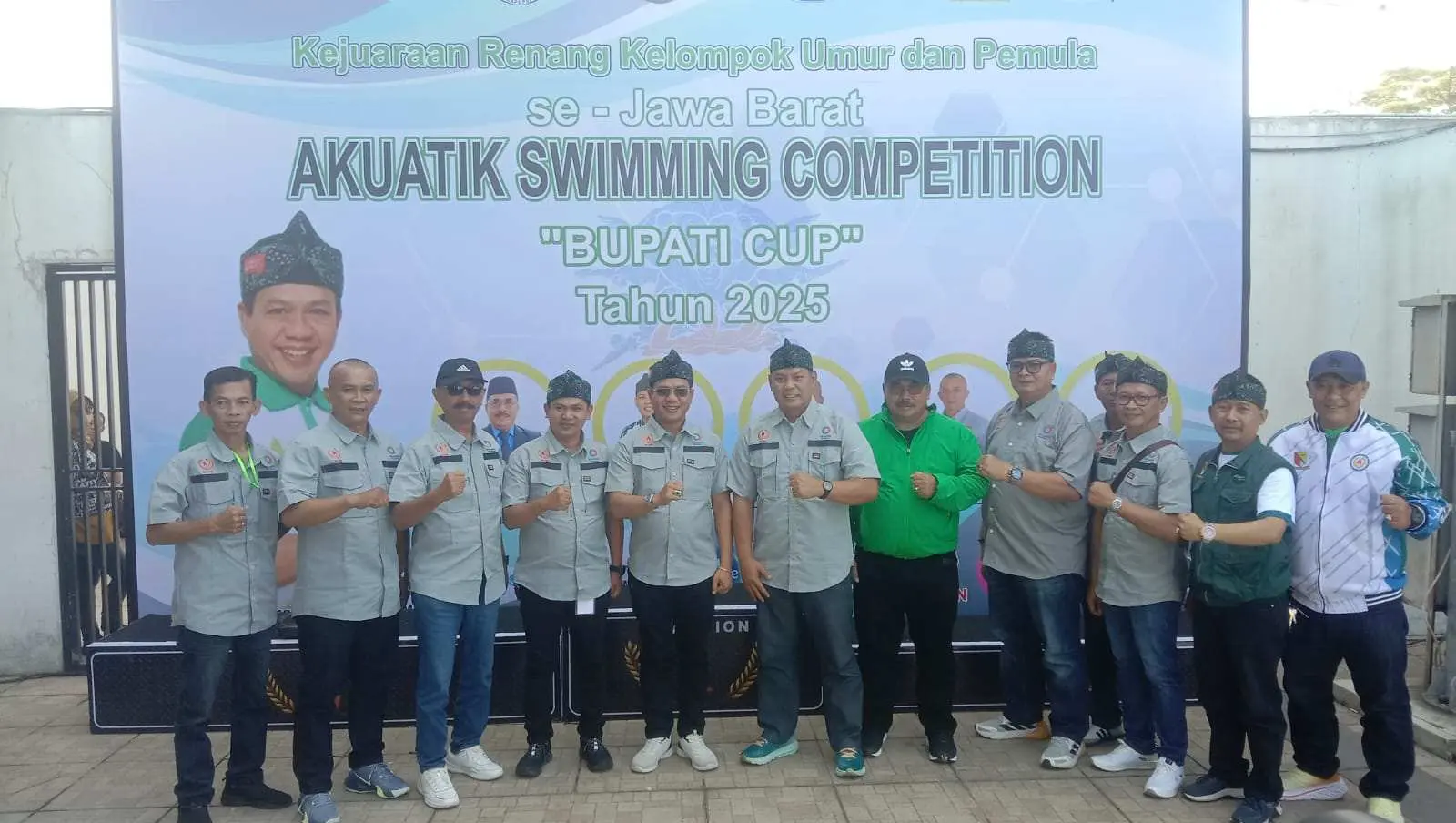 Bupati Bandung Buka Kejuaraan Aquatic Swimming Competition Tingkat Jawa Barat 