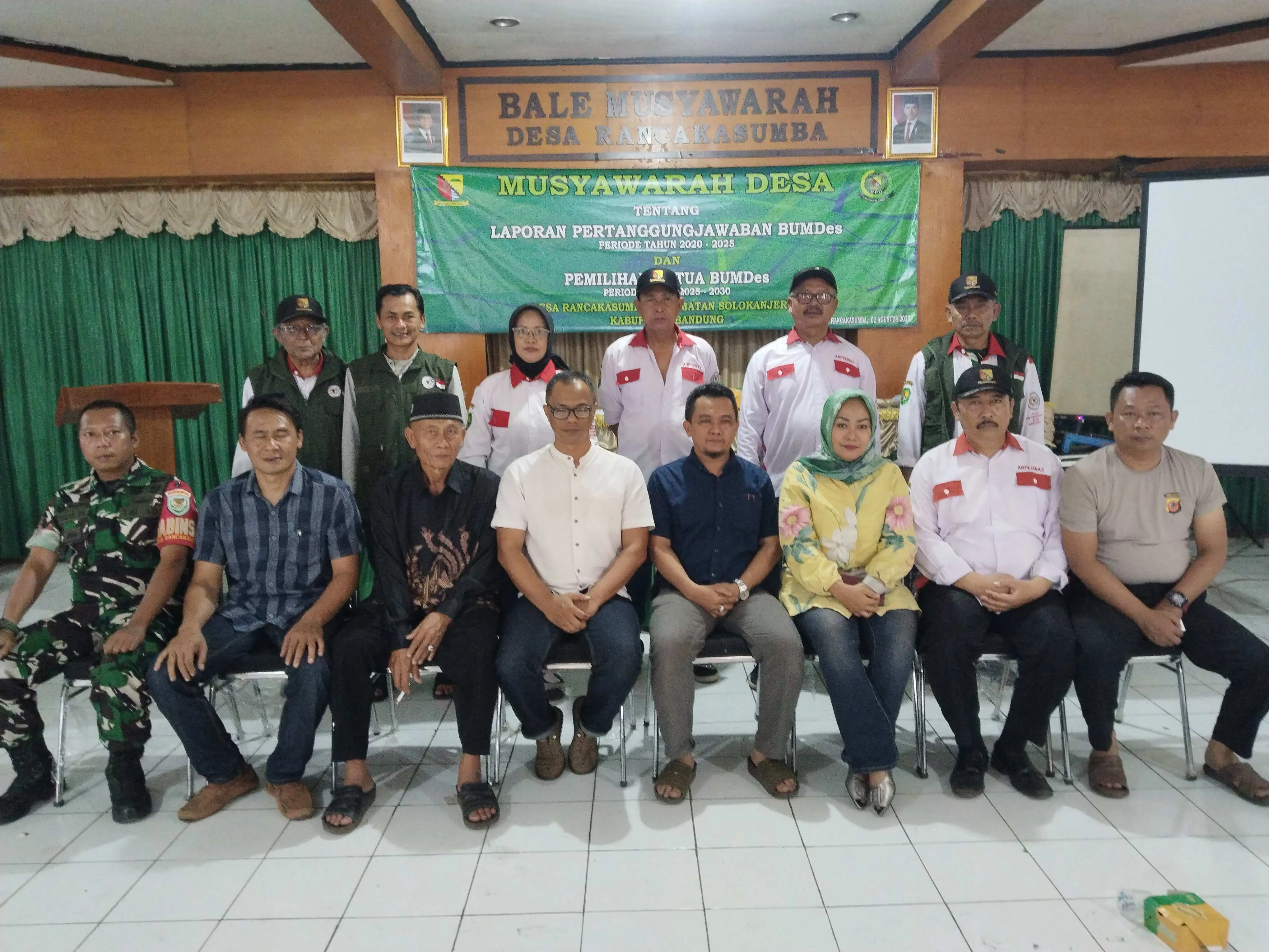 Sena Hernawan Tresnadi Terpilih Ketua BUMDes Rancakasumba Periode 2025-2030