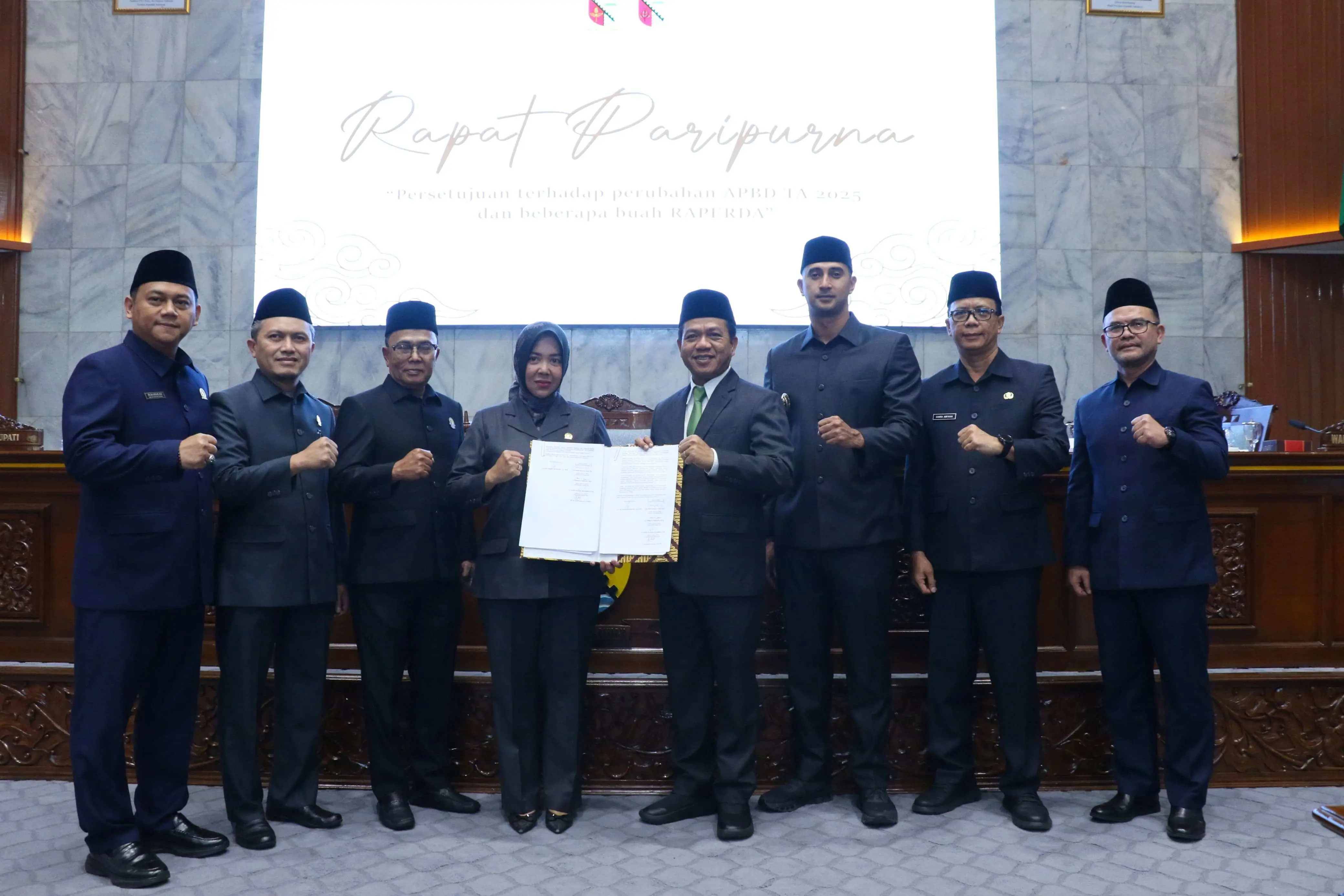 DPRD Setujui APBD Perubahan dan RPJMD Kabupaten Bandung 2025-2029 Senilai Rp 7,3 Triliun