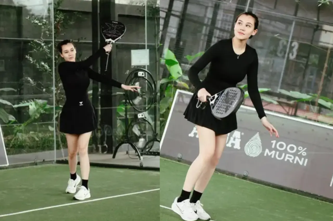 Aaliyah Massaid Comeback Padel: Bugar dan Stylish Pasca Melahirkan!