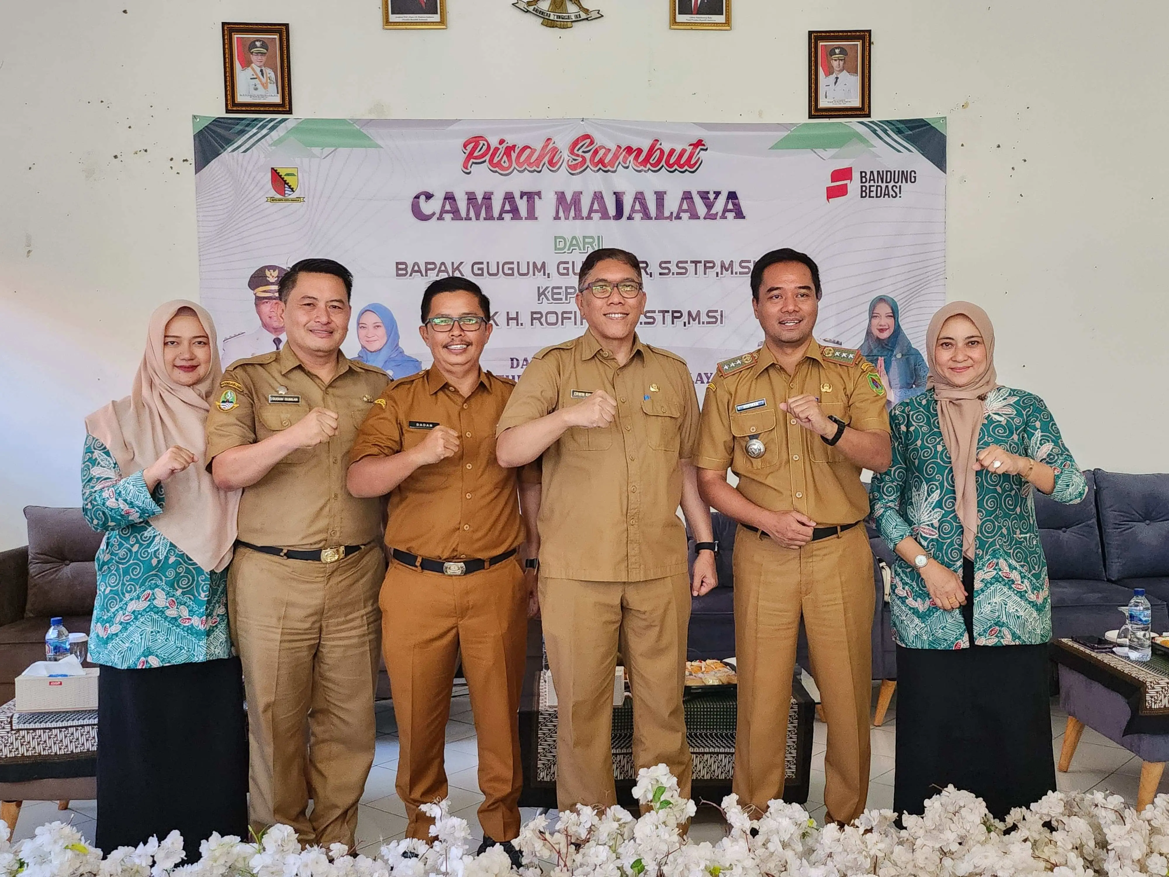 Gugum Gumilar Pamit, Rofiran Resmi Pimpin Kecamatan Majalaya